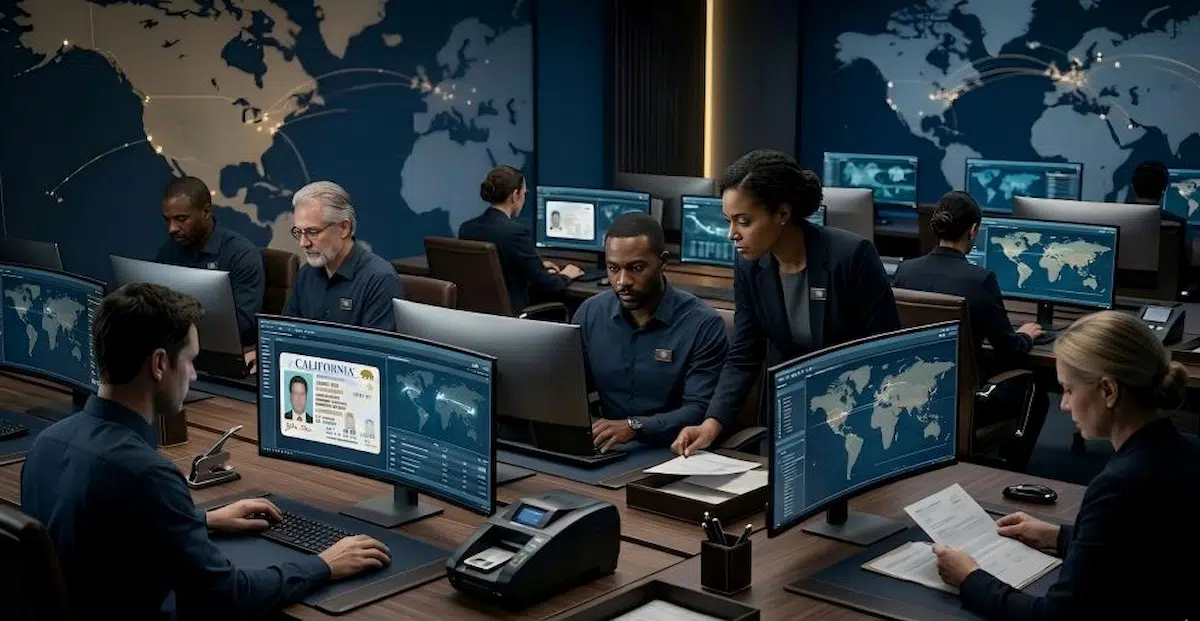 Professional US Driver's License Production Team