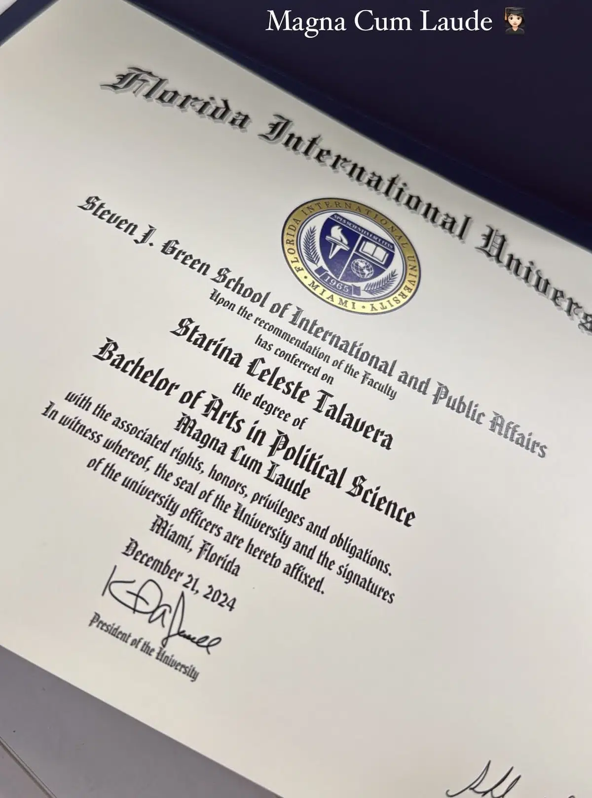MIT Diploma Sample